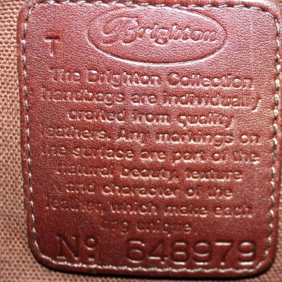 Vintage Brighton Crocodile Embossed Leather Bag - Picture 8 of 11